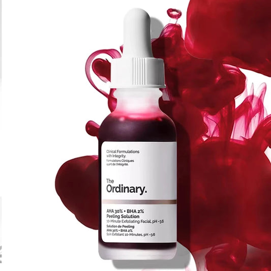 AHA 30% + BHA 2% Peeling Solution 30ml Peeling Solution Exfoliating Facial Brighten Smooth Cleanse Pores and Brighten Dullness