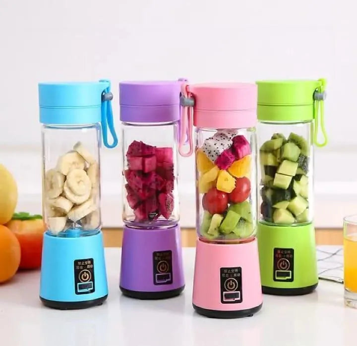 Portable Electric Juicer Blender Multicolor Rechargeable